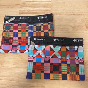 LeSportsac Pouch Set of 2